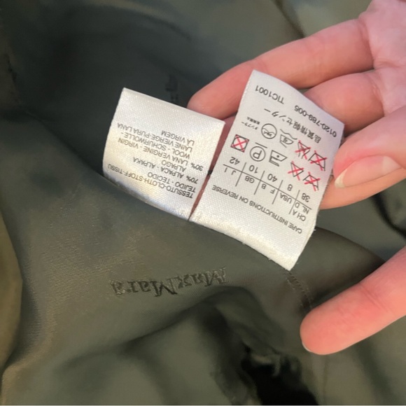 Max Mara Alpaca Belted Coat - Picture 4 of 15